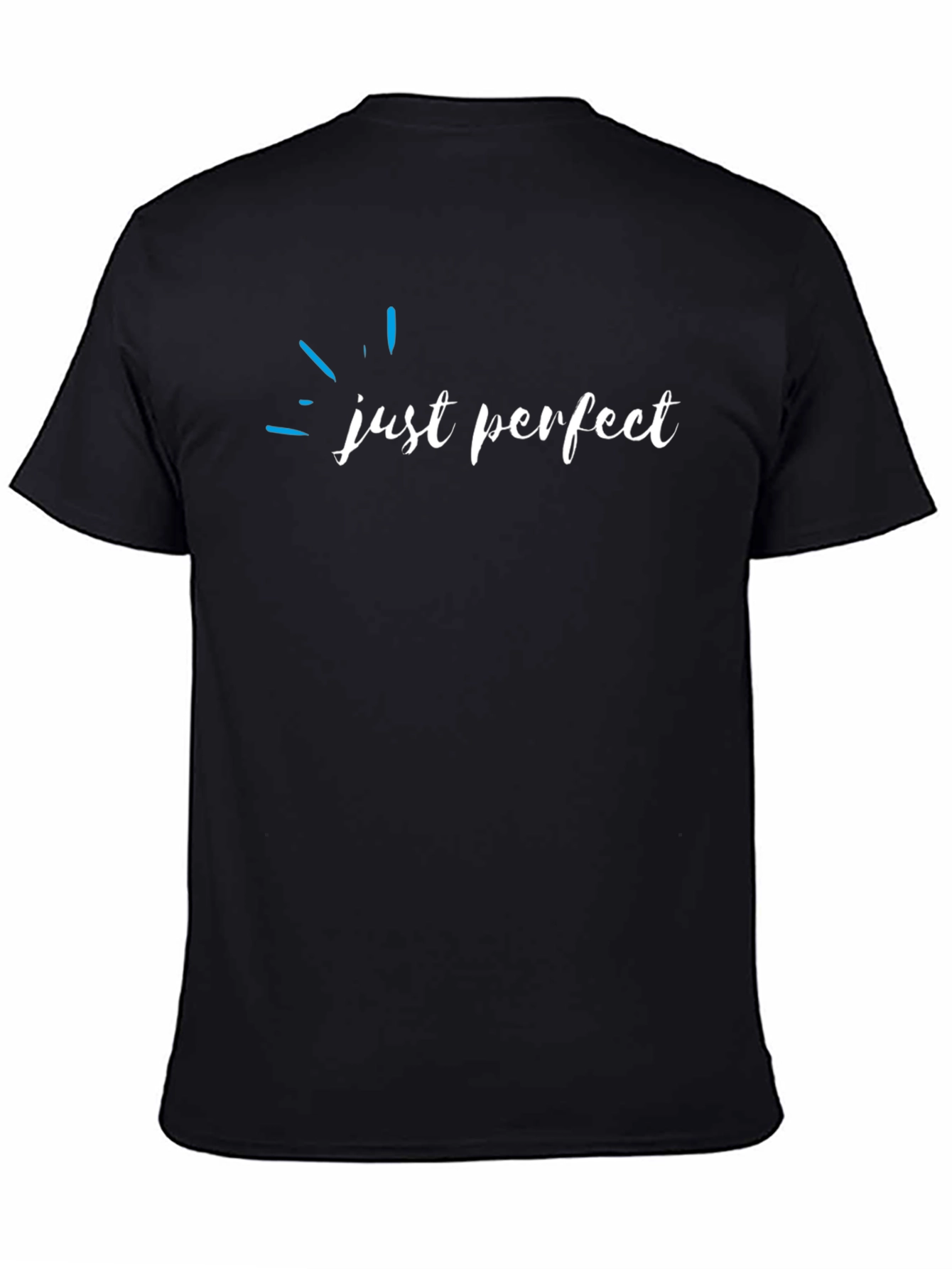 Just Perfect Stylish Black T-Shirt for Men