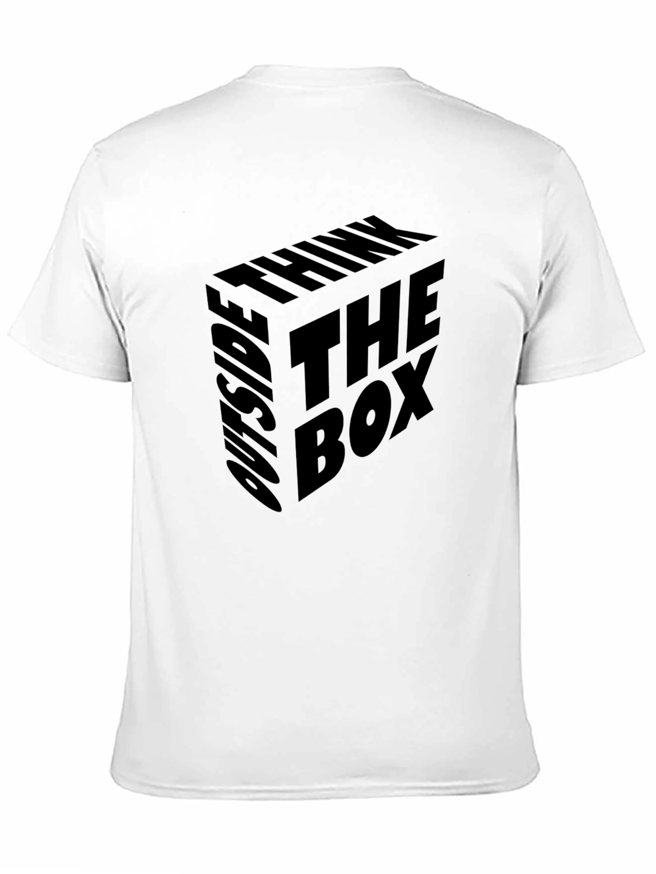Think Outside the Box Black T-Shirt
