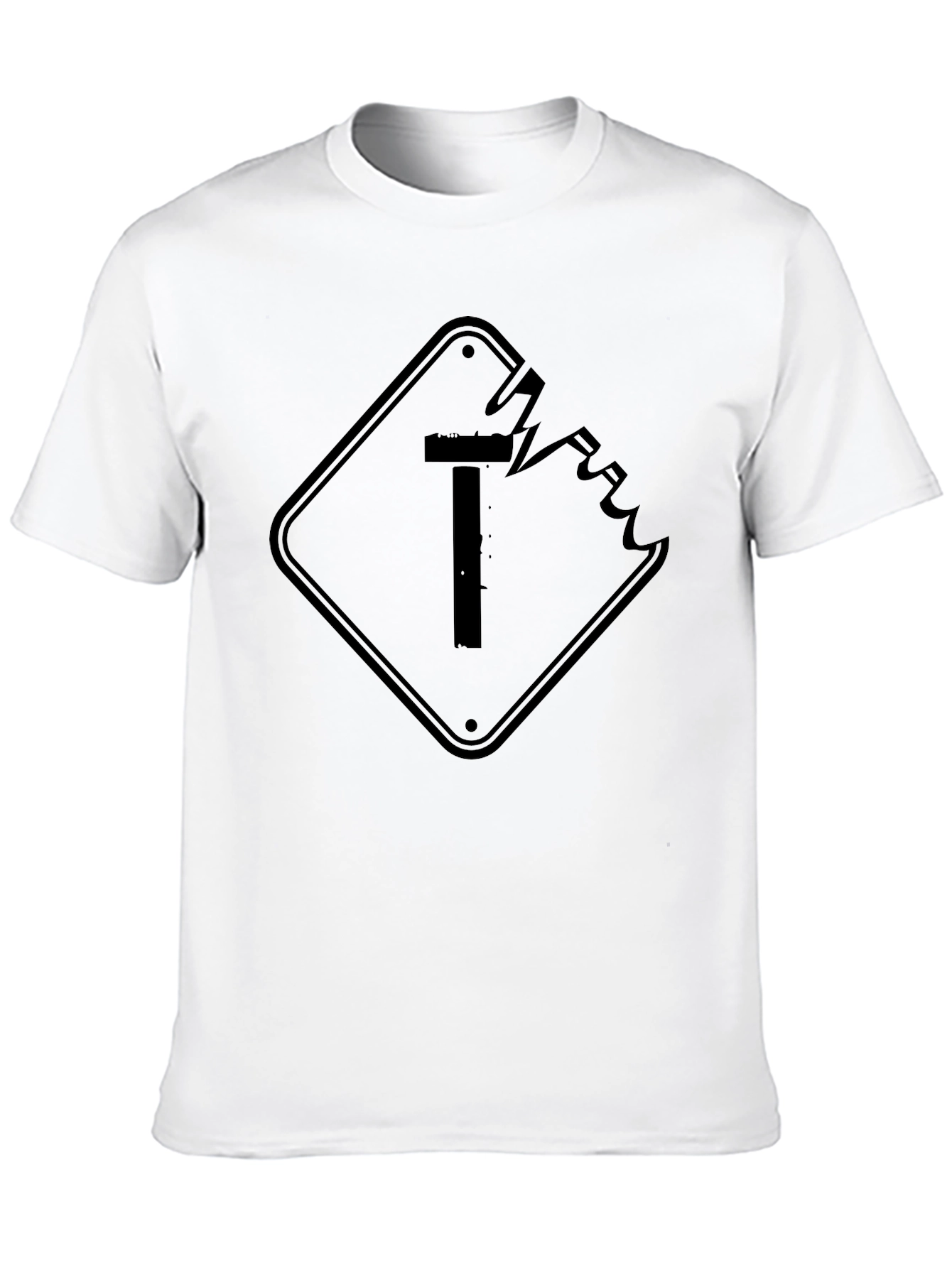 Hammer Time T-Shirt - Distressed Graphic Tee