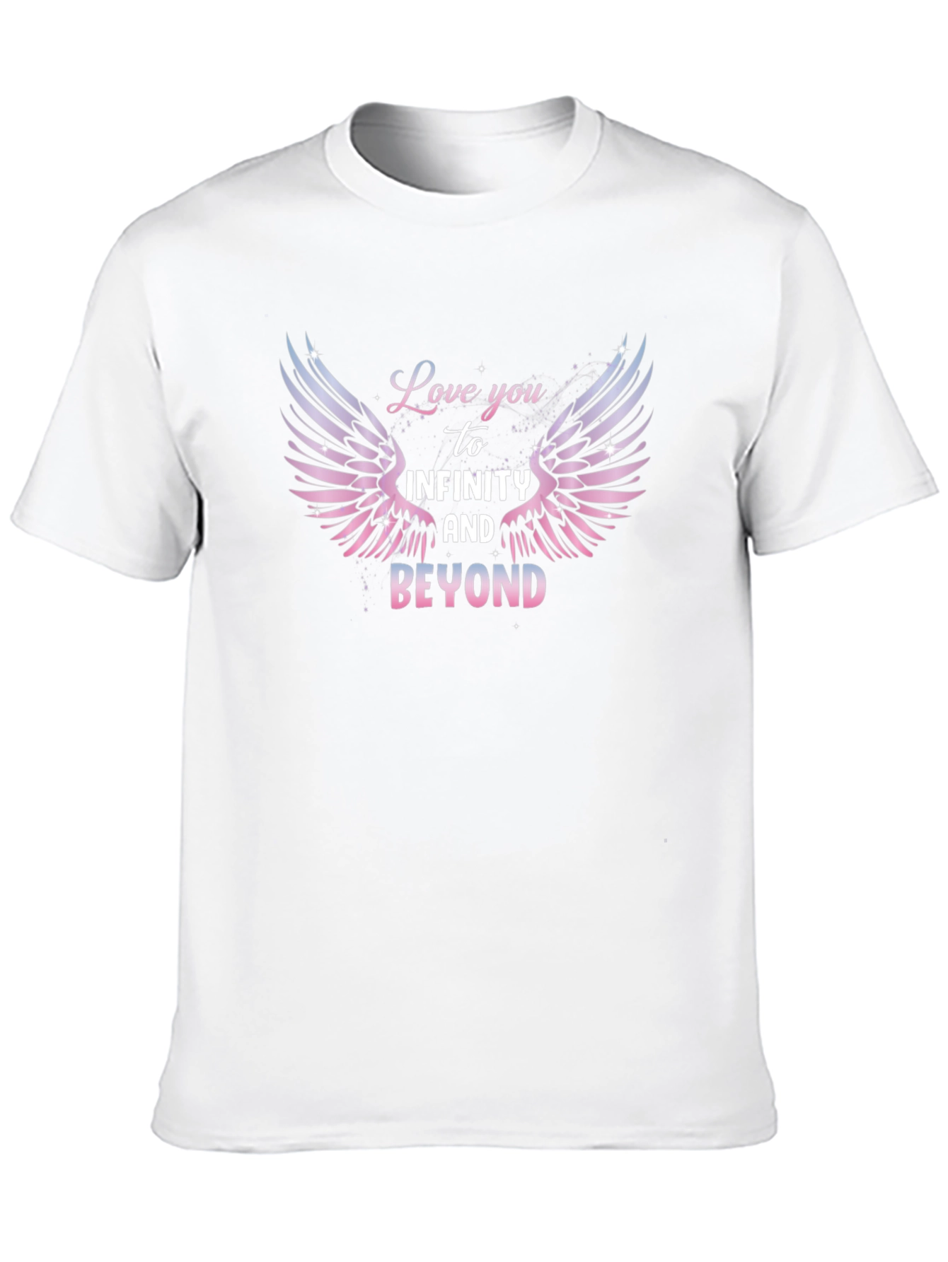 Love You to Infinity & Beyond Black T-Shirt
