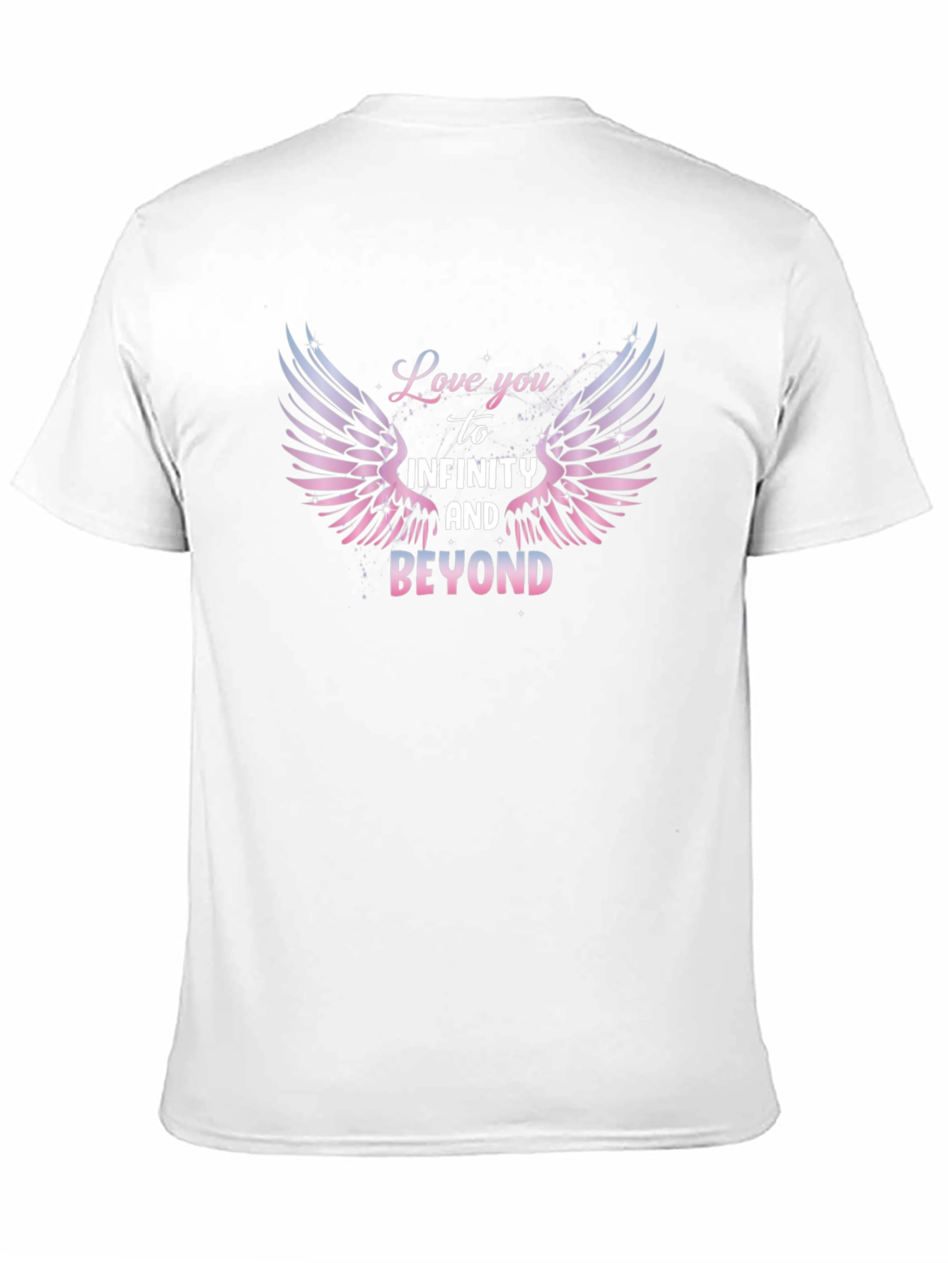Love You to Infinity & Beyond Black T-Shirt