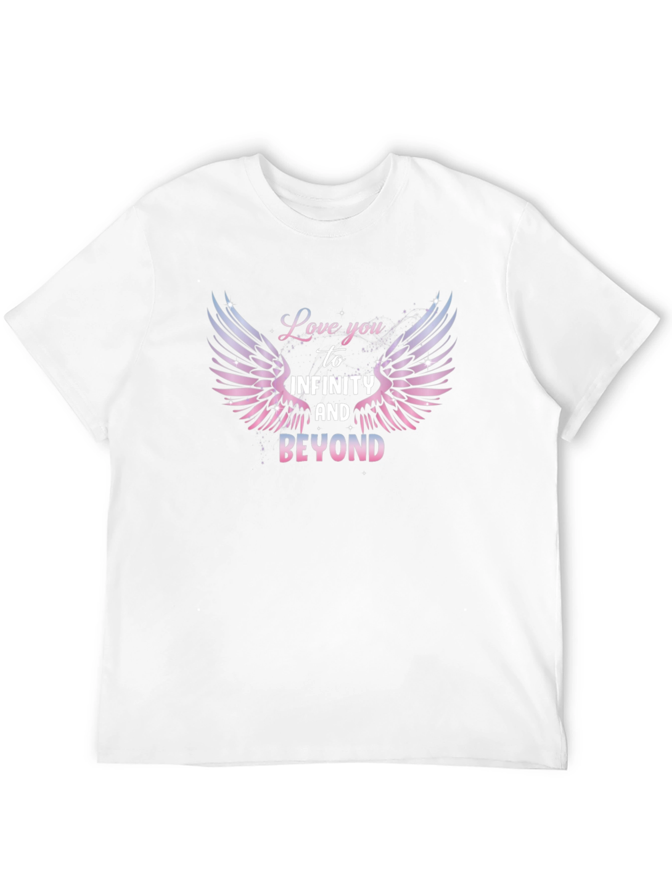 Love You to Infinity & Beyond Black T-Shirt