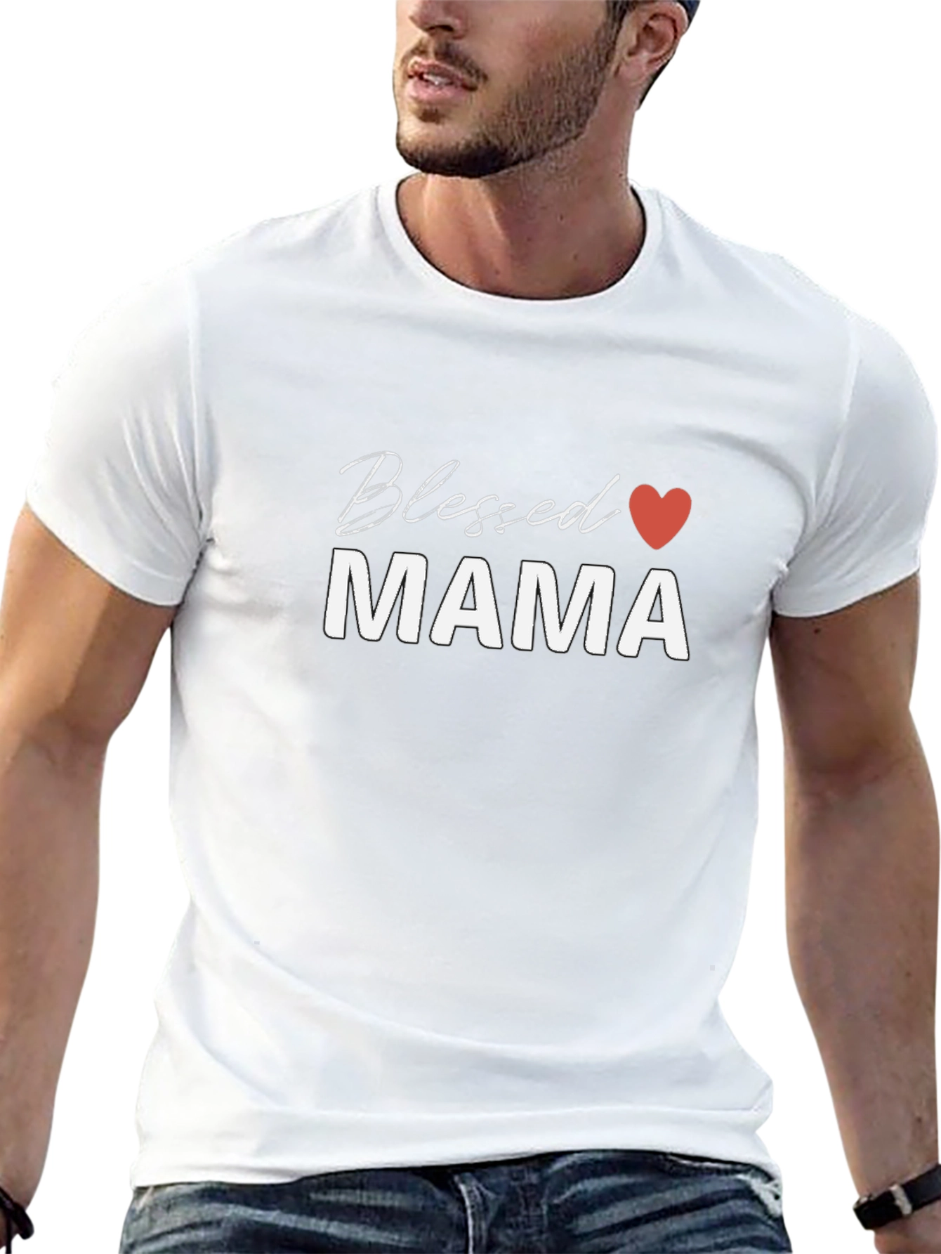Blessed Mama T-Shirt - Stylish Mothers Day Tee