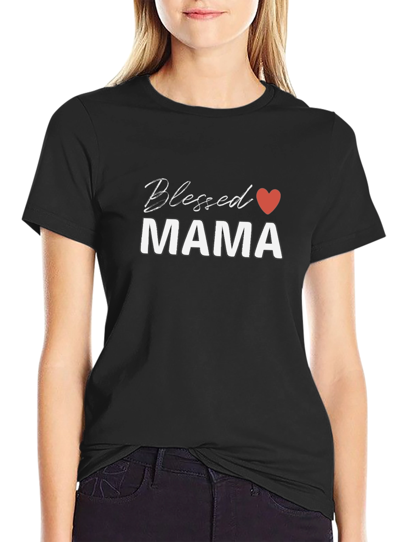 Blessed Mama T-Shirt - Stylish Mothers Day Tee