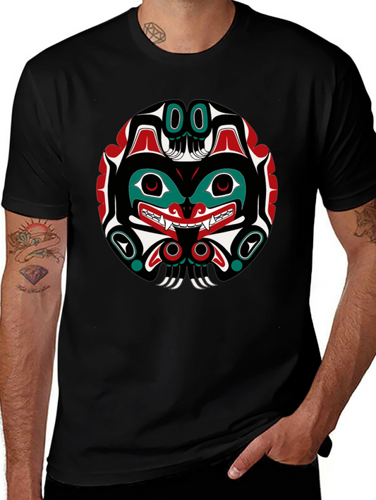 Tribal Art T-Shirt - Native American Design