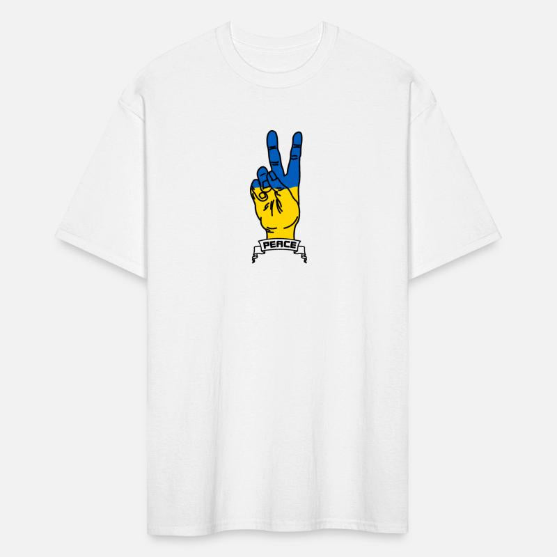 Peace for Ukraine text