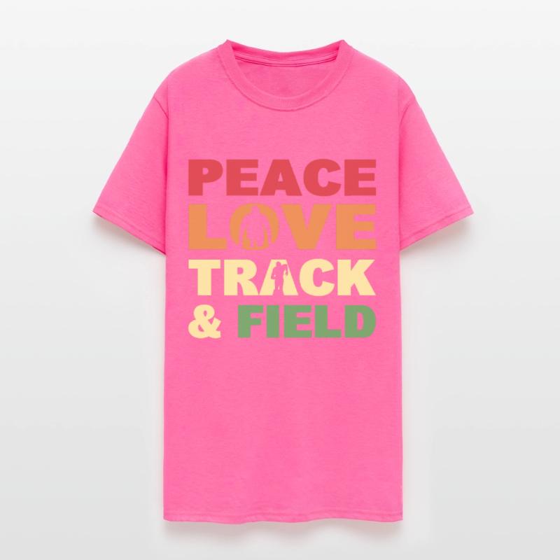 Peace Love Track & Field Track and Field Athletics