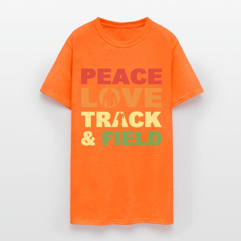 Peace Love Track & Field Track and Field Athletics