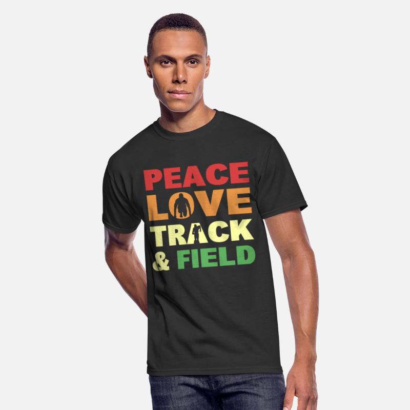 Peace Love Track & Field Track and Field Athletics