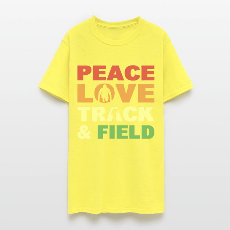Peace Love Track & Field Track and Field Athletics