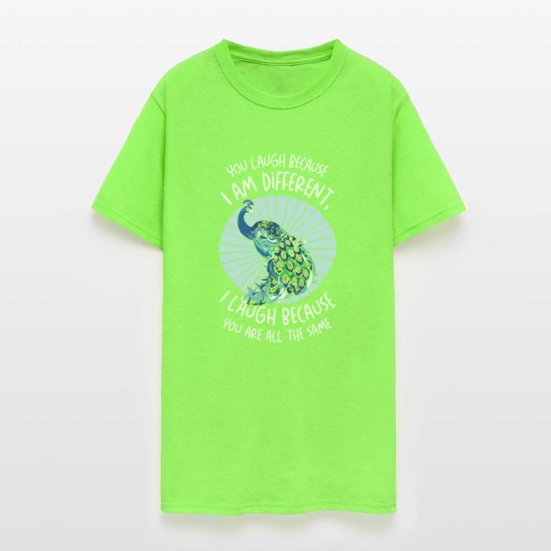 Peacock Positivity Different Inspirational