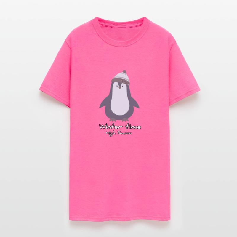 penguin fur Hat Winter time Yardside font logo