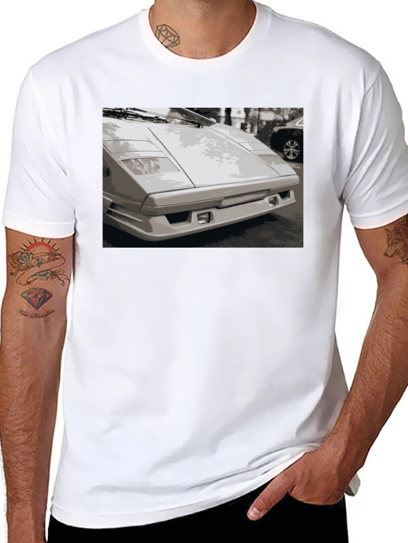 Classic Car Graphic T-Shirt
