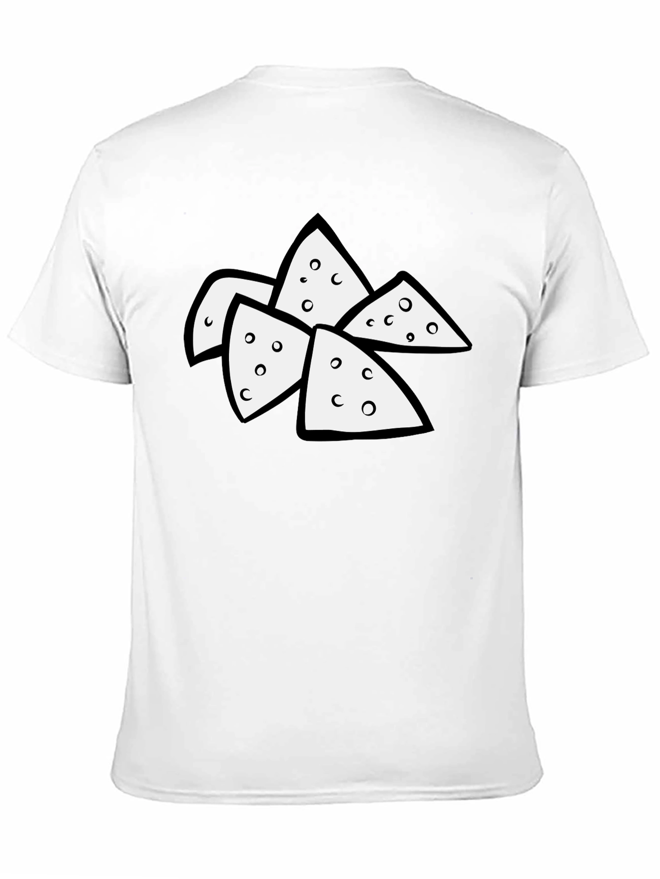 Funny Nacho Cheese Lover Black T-Shirt