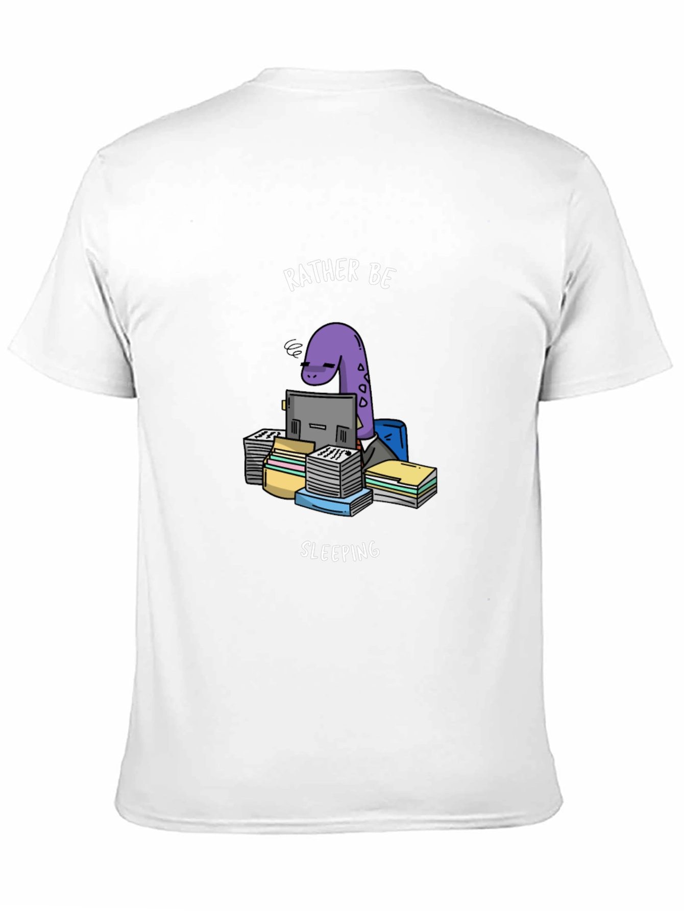 Rather Be Sleeping Dinosaur T-Shirt