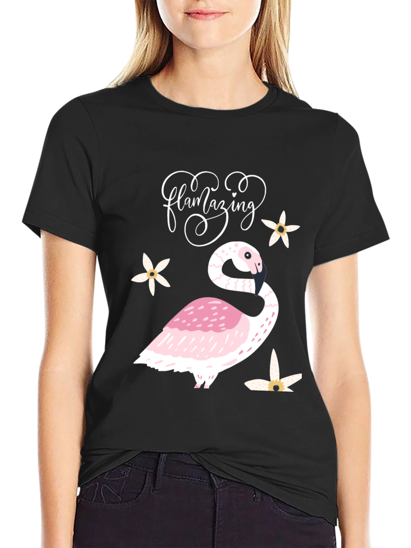Flamazing Flamingo Graphic T-Shirt - Fun and Stylish!
