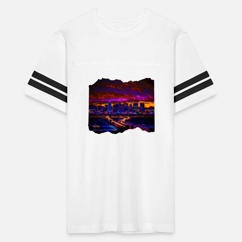 Phoenix Arizona Skyline Neon Desert Nights