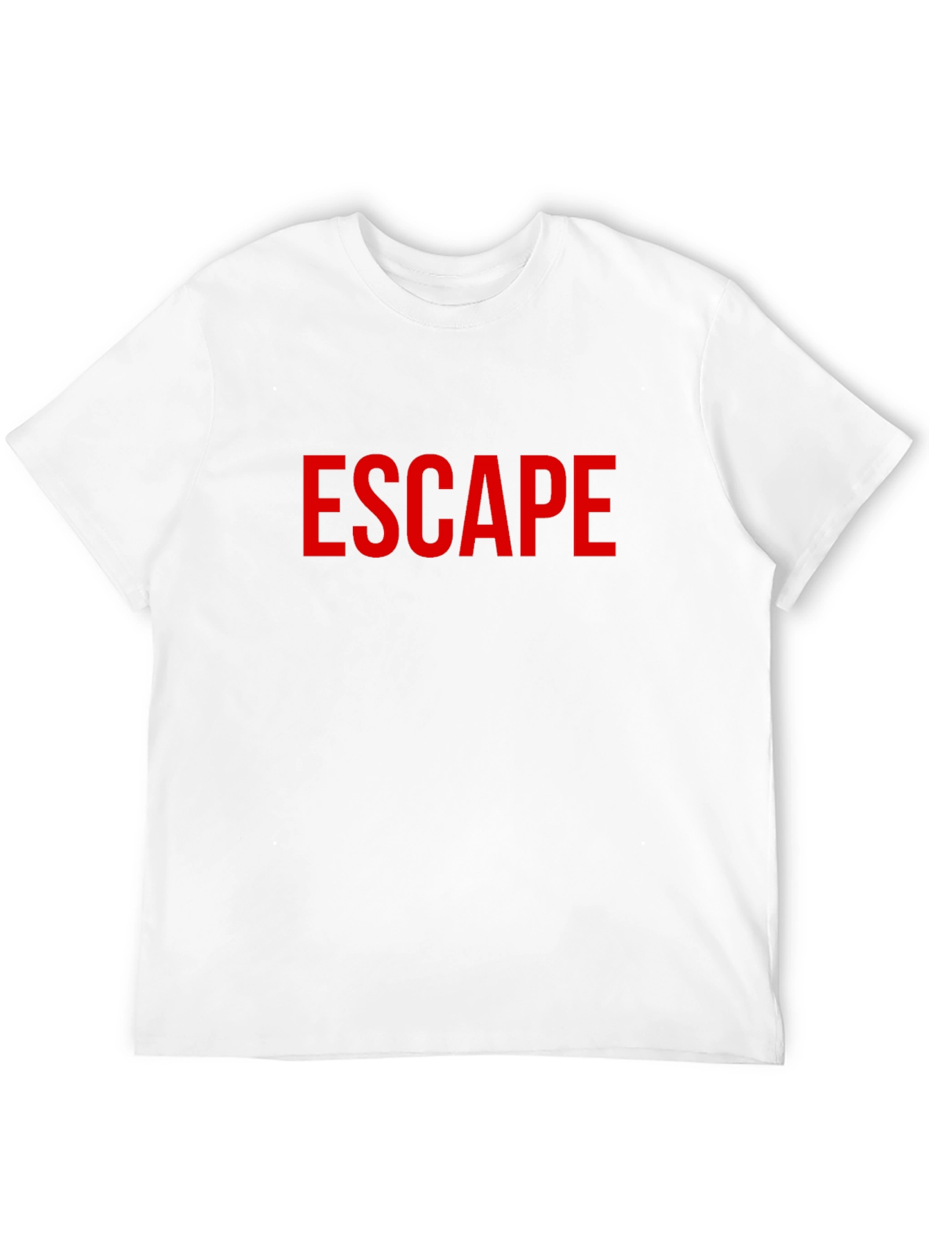 Escape T-Shirt - Bold Red Graphic Tee