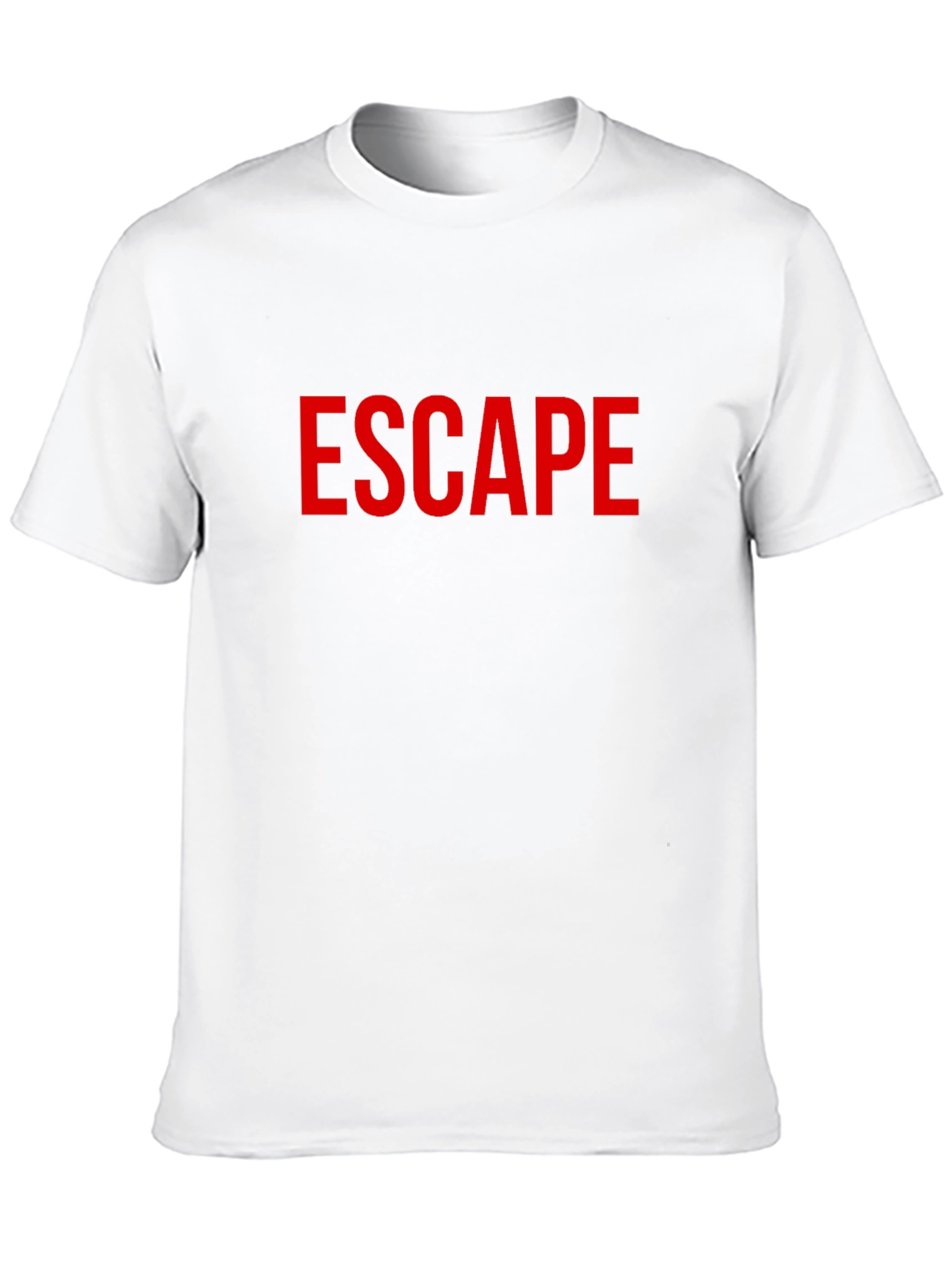 Escape T-Shirt - Bold Red Graphic Tee