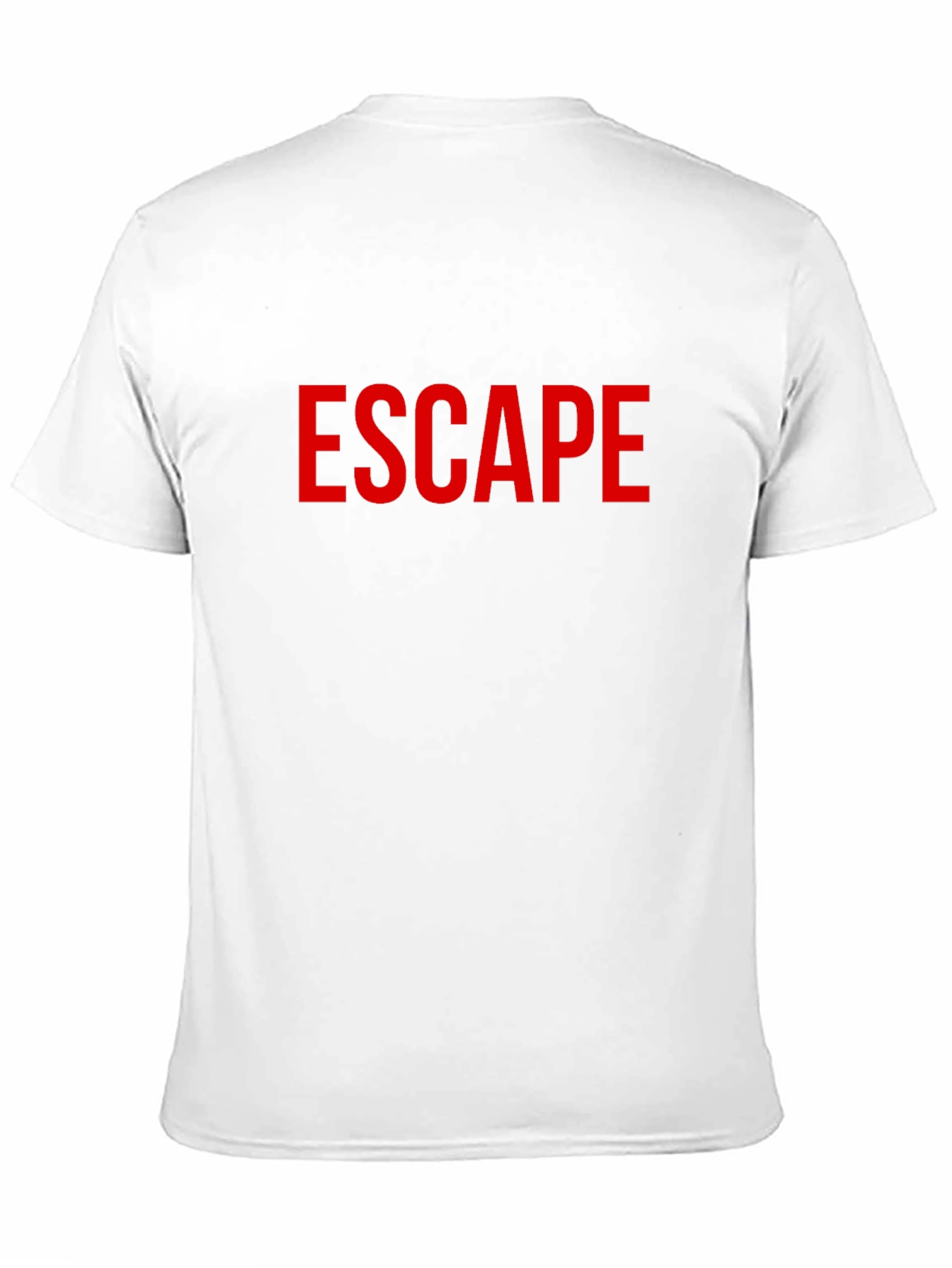 Escape T-Shirt - Bold Red Graphic Tee