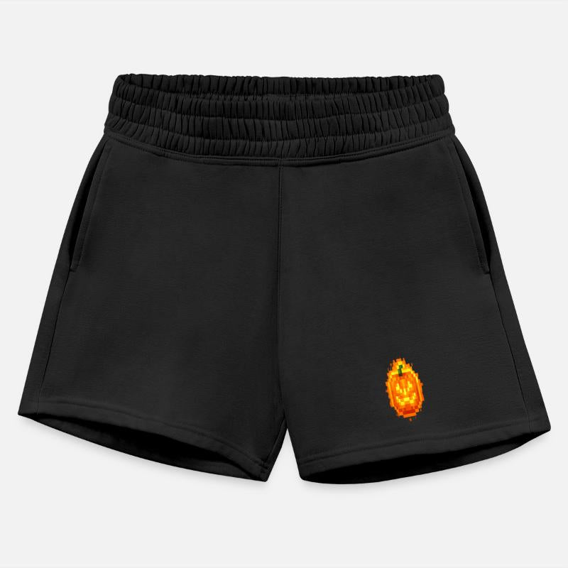 Pixel Pumpkin Power-Up Halloween Retro 8-Bit Gamer