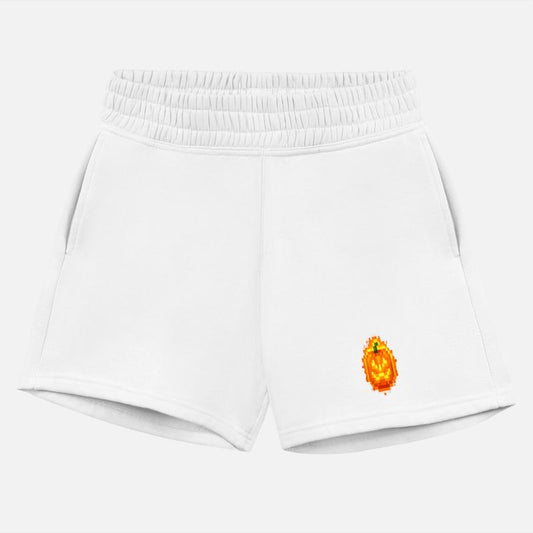 Pixel Pumpkin Power-Up Halloween Retro 8-Bit Gamer