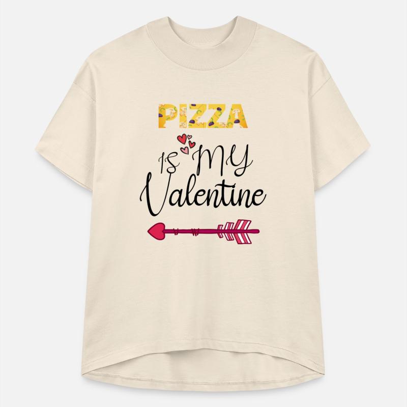 PIZZA is my valentine - Arrow Pointing Right