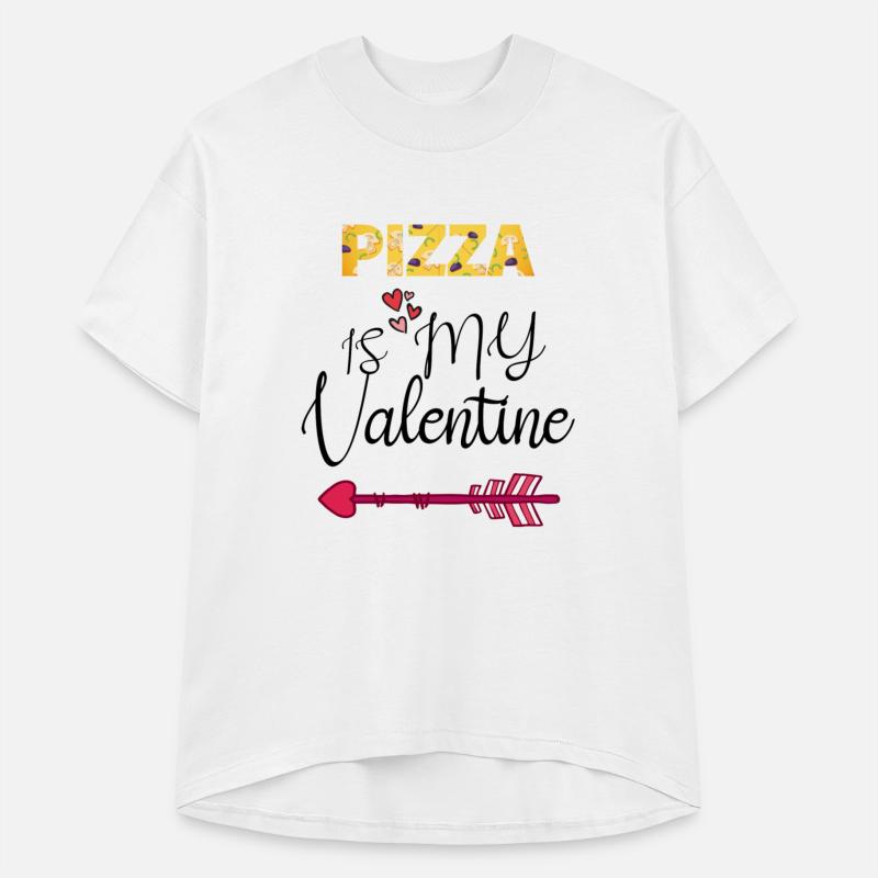 PIZZA is my valentine - Arrow Pointing Right