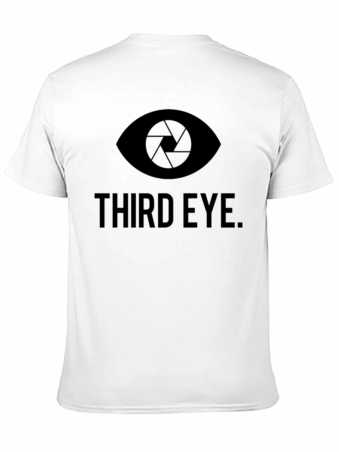 Third Eye Graphic Tee - Mens Black Cotton T-Shirt