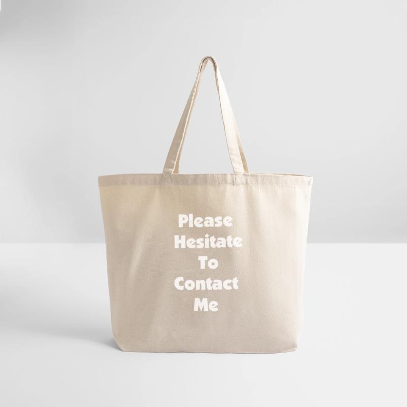 "please hesitate to contact me" in plain white let