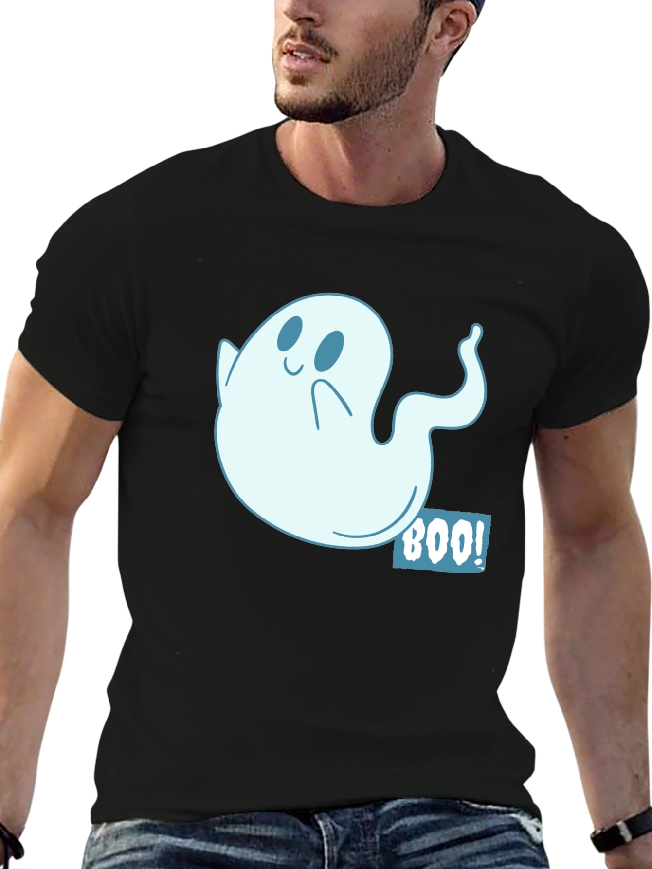 Spooky Cute Ghost Boo T-Shirt