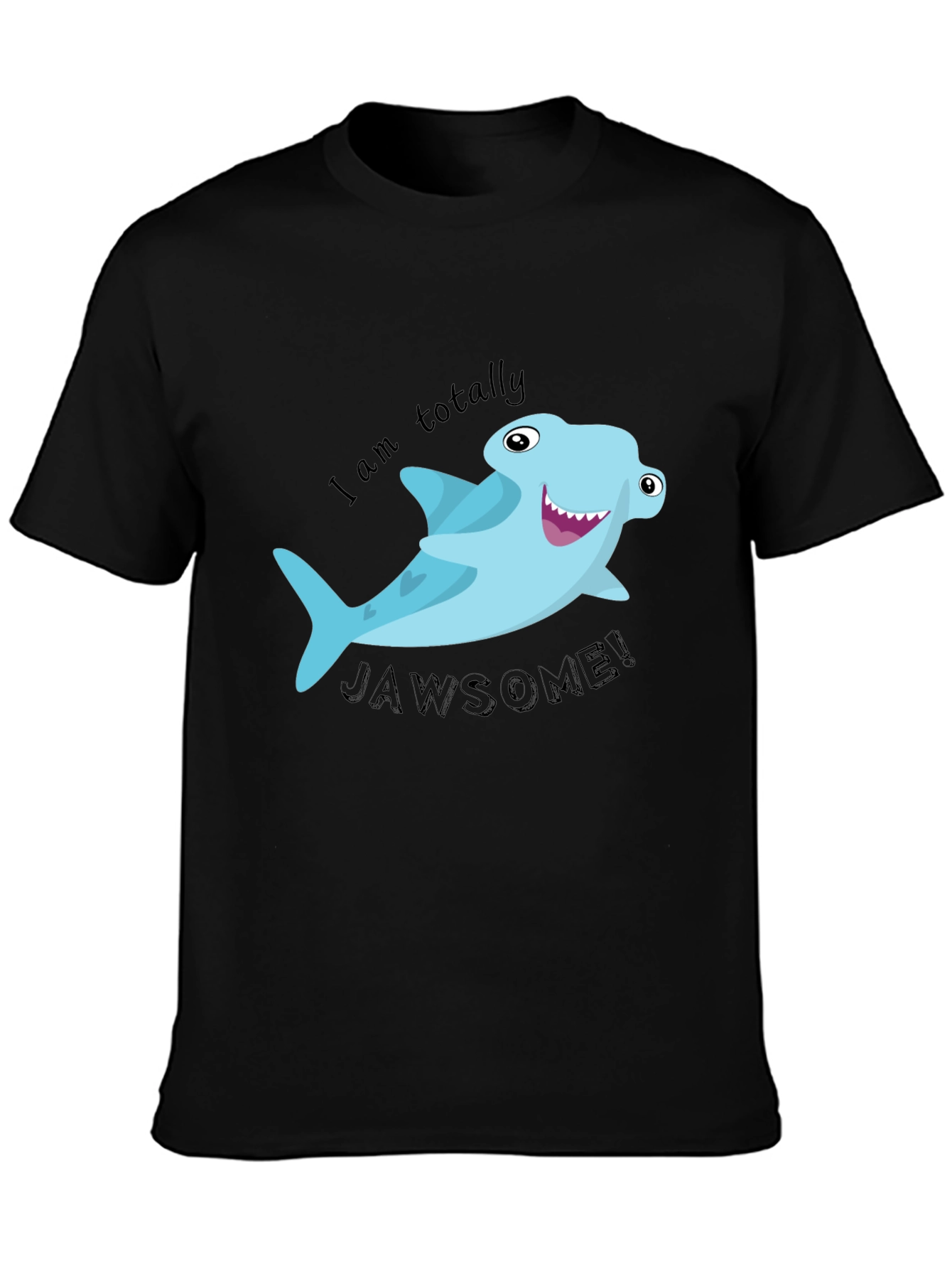 Jawsome Shark Graphic Tee - Funny Hammerhead Shark Shirt