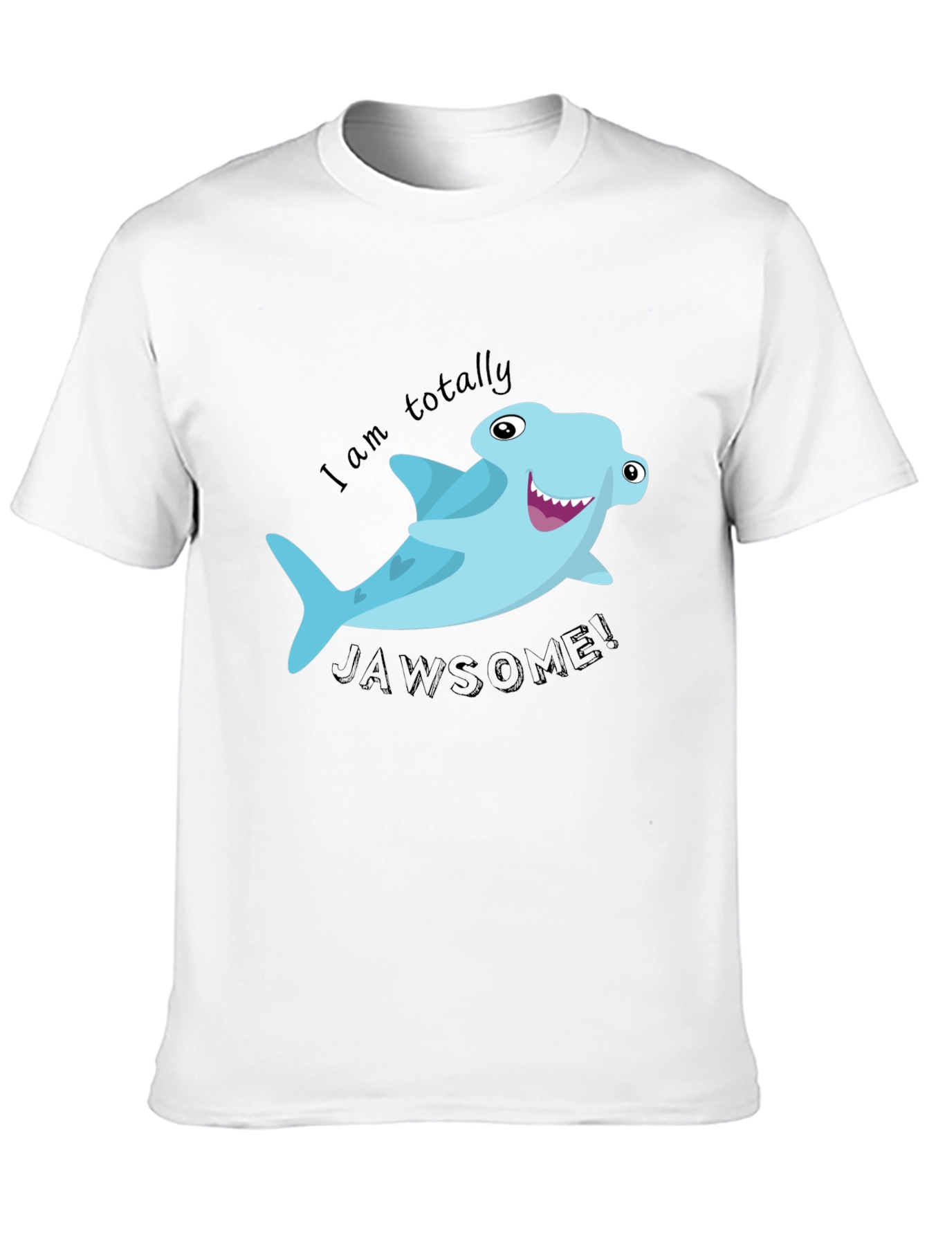 Jawsome Shark Graphic Tee - Funny Hammerhead Shark Shirt