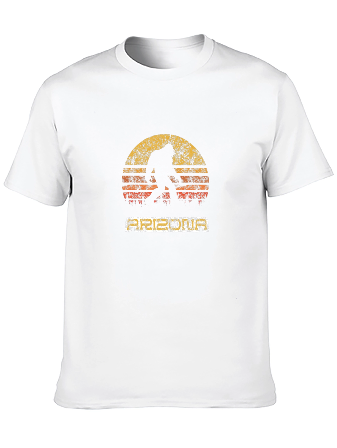 Retro Arizona Bigfoot Graphic T-Shirt