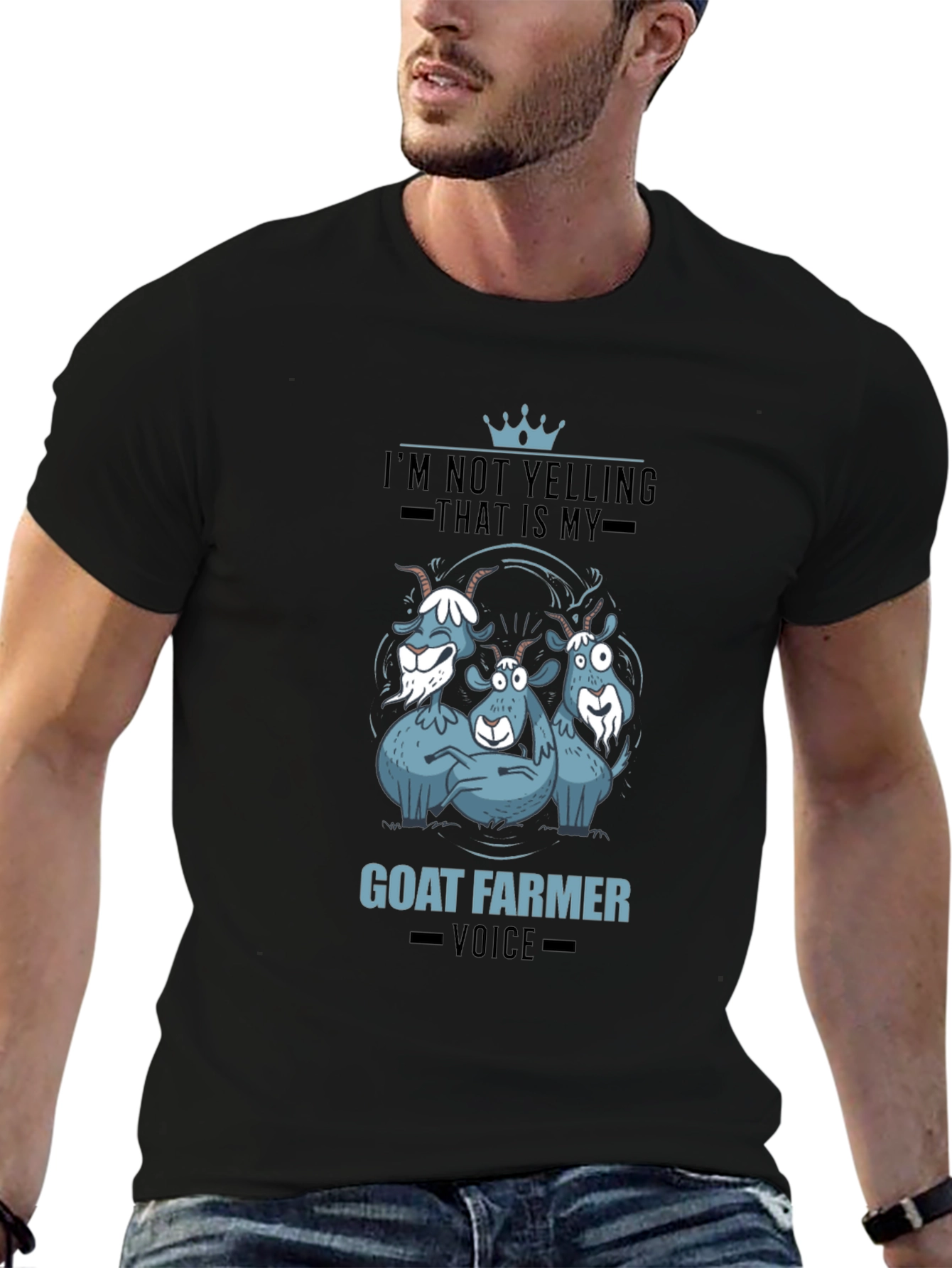 Goat Farmer Funny T-Shirt