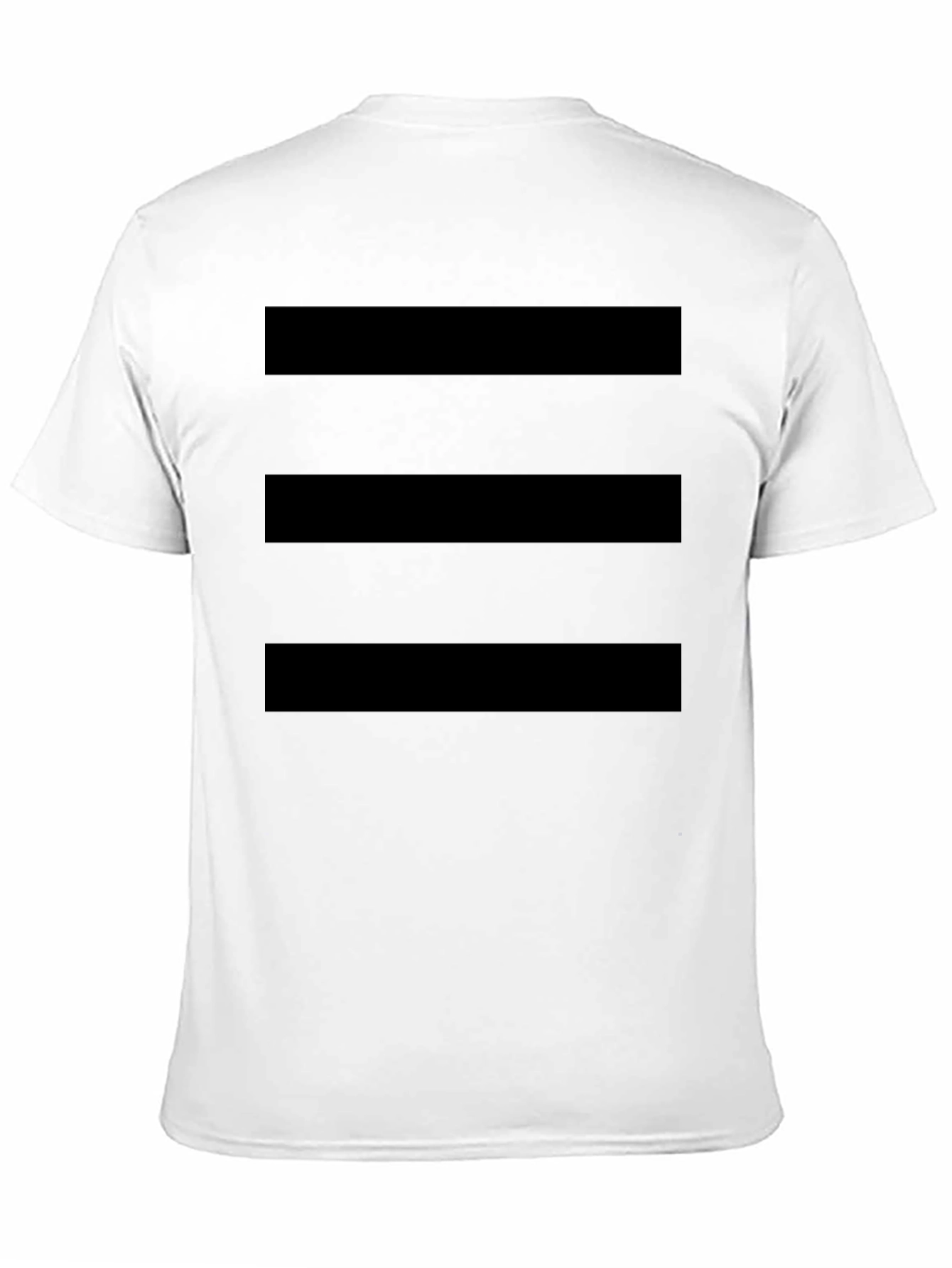 Black Striped Graphic Tee - Modern Casual Style