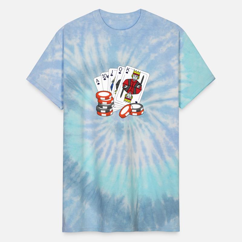 Poker CardsChips Design for Gambling Poker Fans