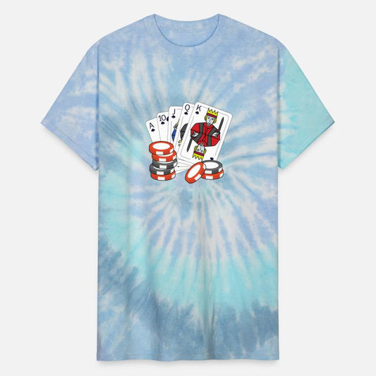 Poker CardsChips Design for Gambling Poker Fans