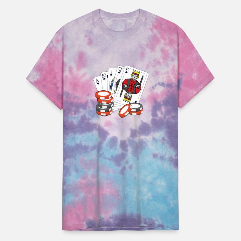 Poker CardsChips Design for Gambling Poker Fans