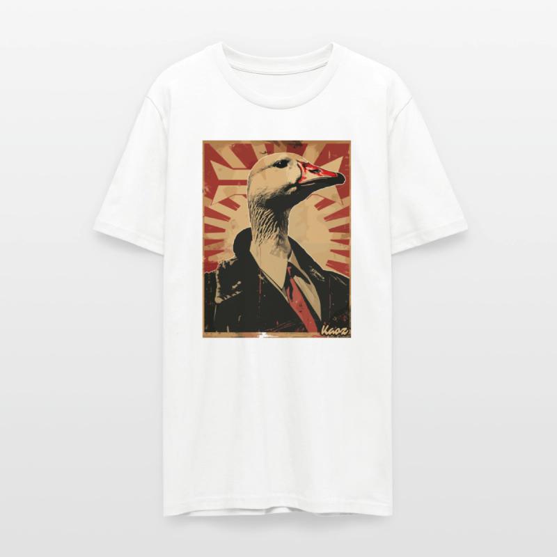 Power Goose in Suit – Propaganda Style