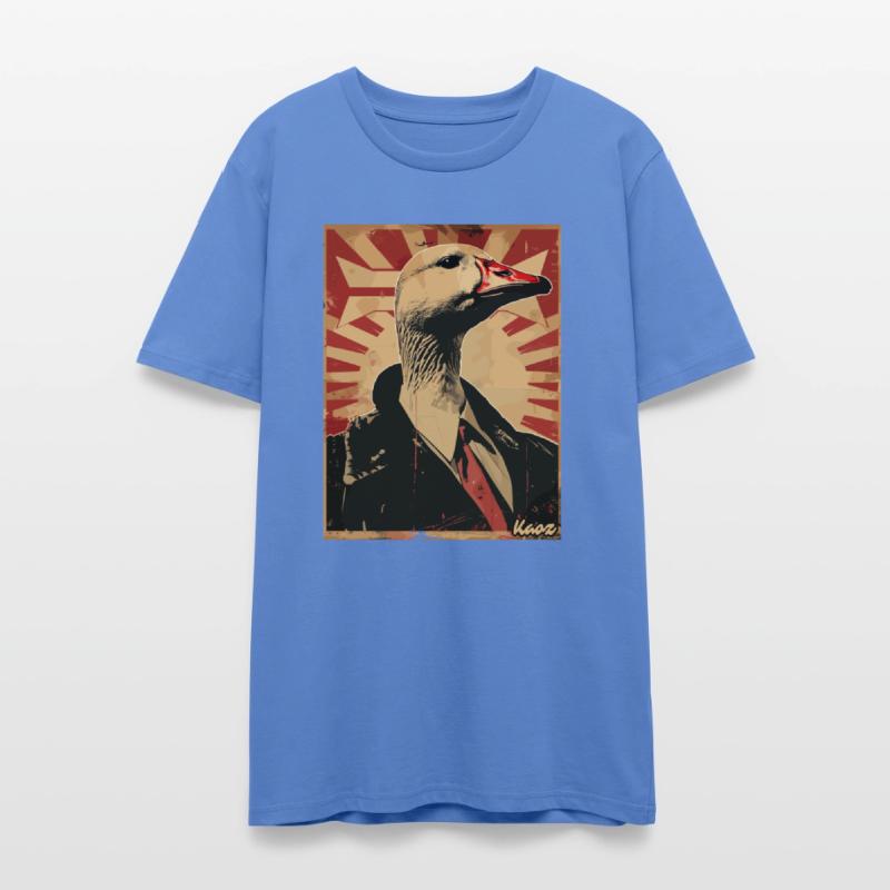 Power Goose in Suit – Propaganda Style