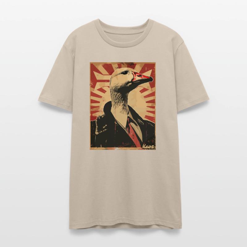 Power Goose in Suit – Propaganda Style