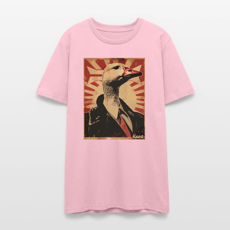 Power Goose in Suit – Propaganda Style