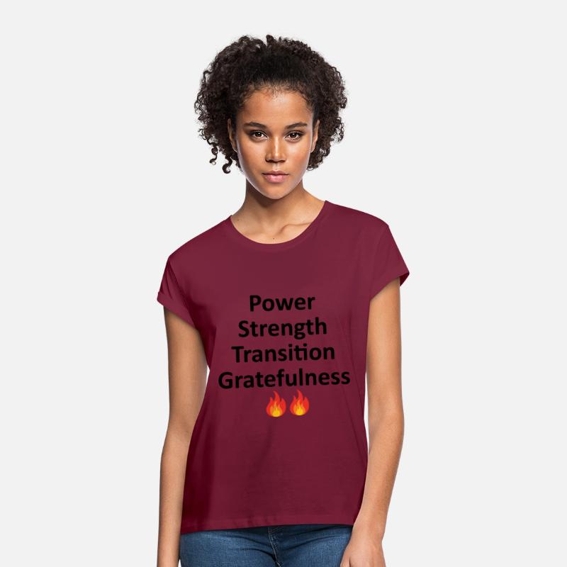 POWER STRENGTH TRANSITION GRATEFULNESS - BLACK