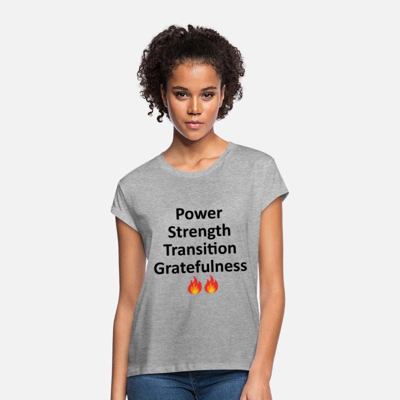 POWER STRENGTH TRANSITION GRATEFULNESS - BLACK