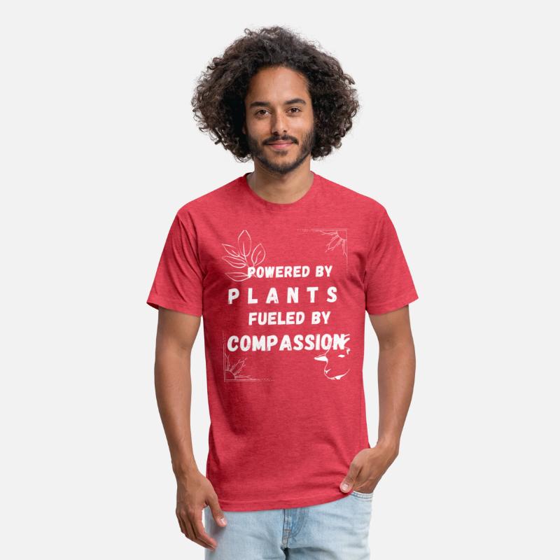 Powered By Plant Fueled by Compassion Vegan Tshirt