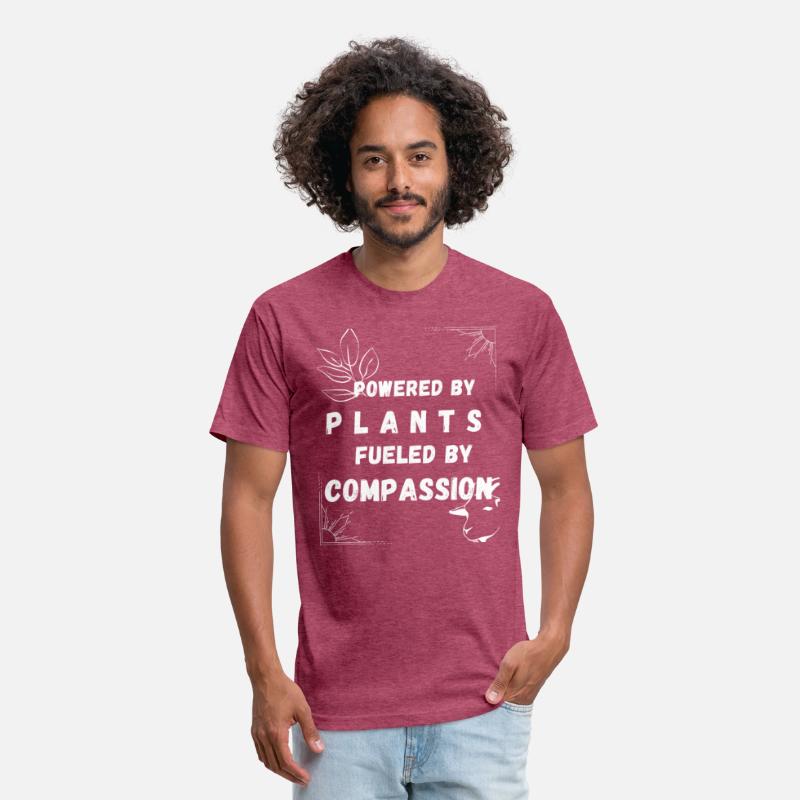 Powered By Plant Fueled by Compassion Vegan Tshirt
