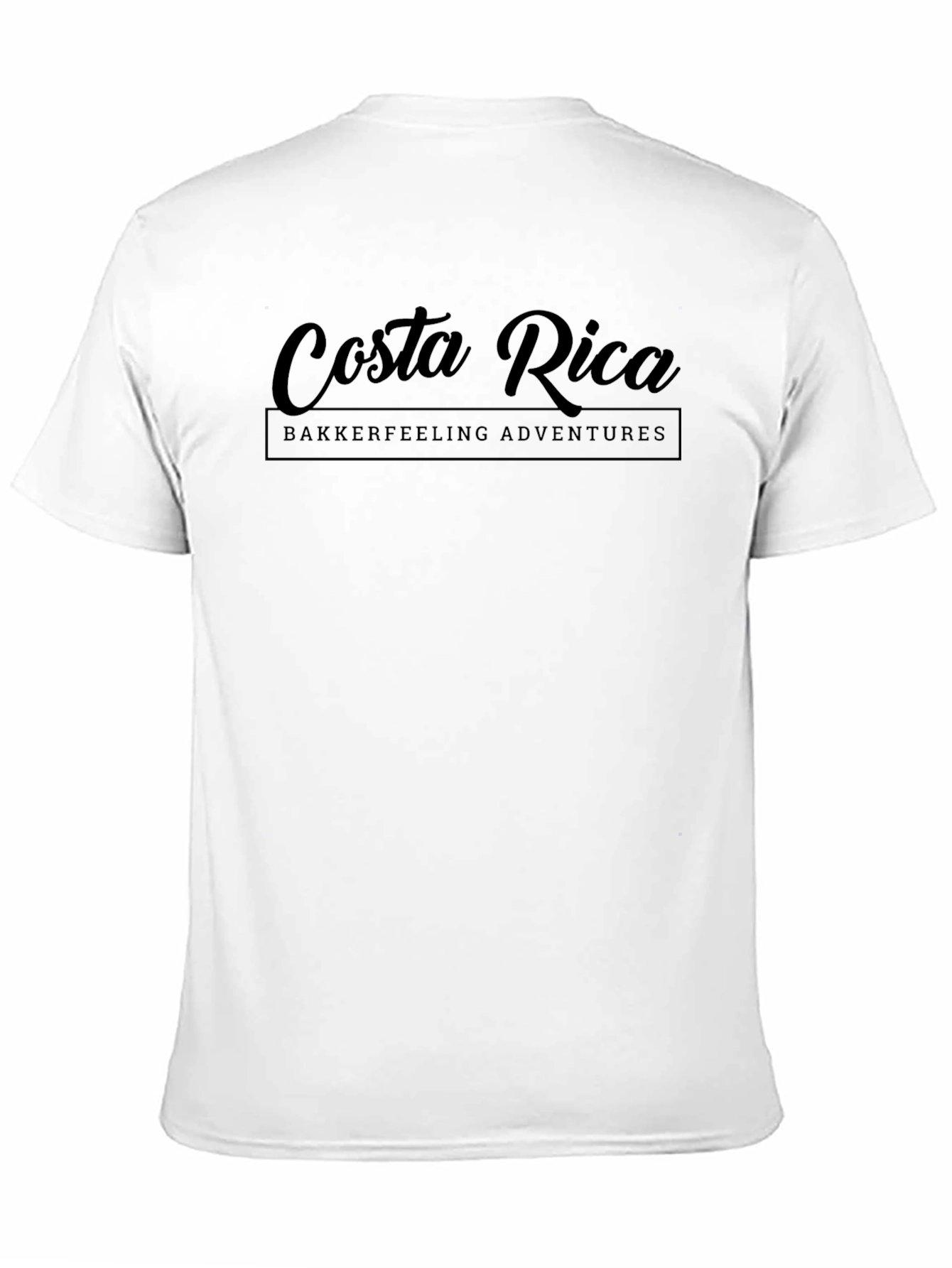 Costa Rica Bakkerfeeling Adventures Black T-Shirt