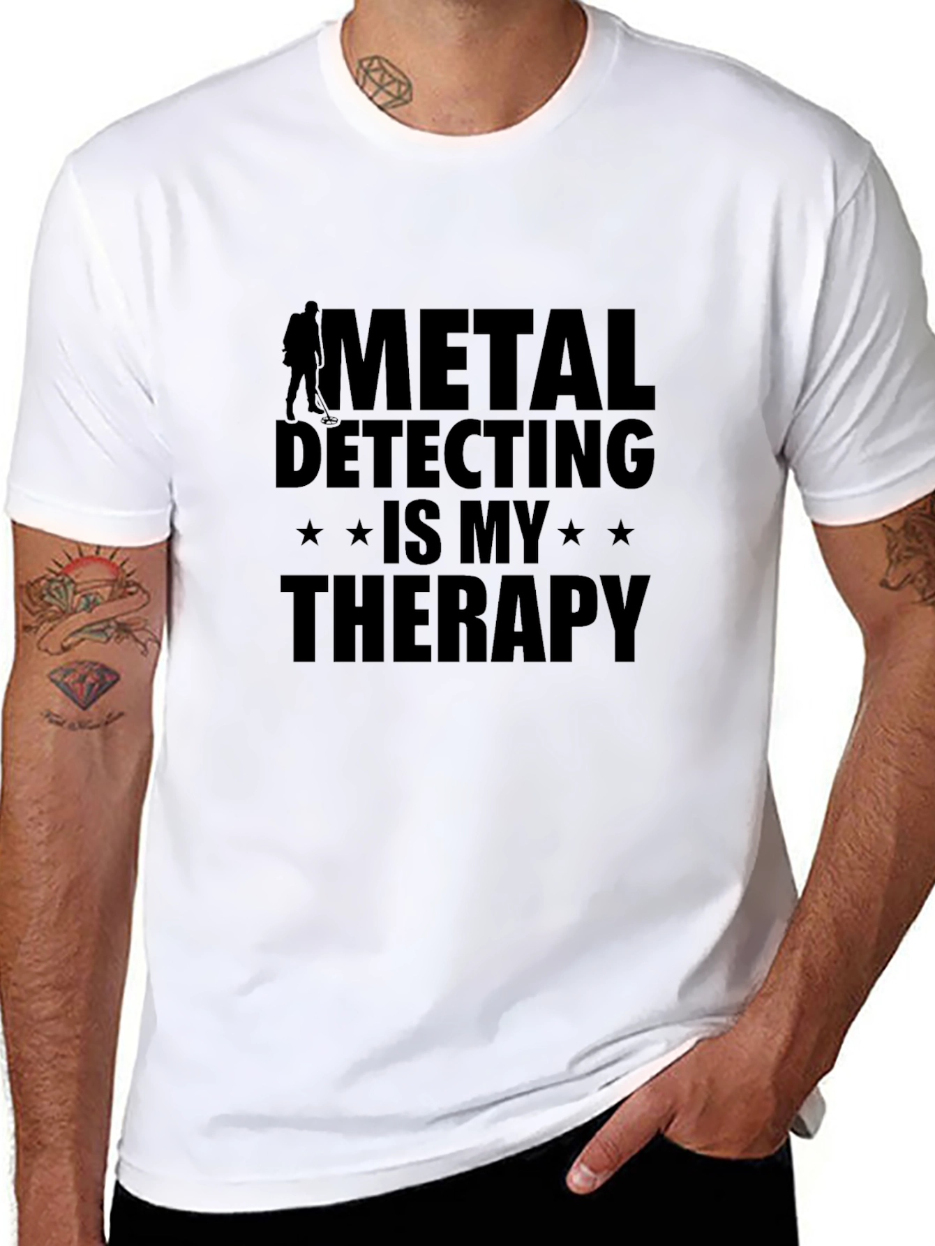 Metal Detecting Therapy T-Shirt