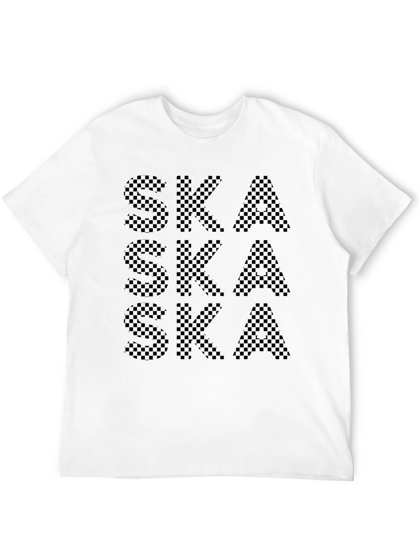 Ska Checkerboard T-Shirt - Stylish Music Tee